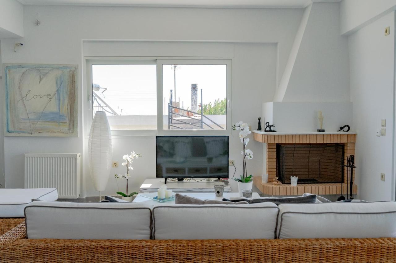 Yoga Euphoria seaside apartment Artemida (Attica) Exterior foto